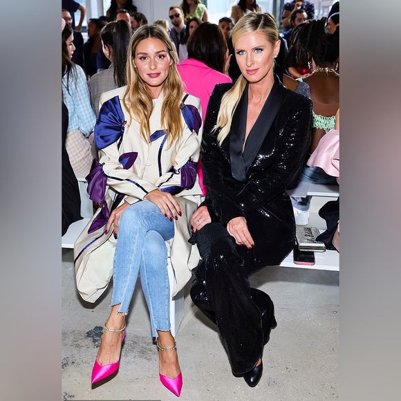 New JIMMY CHOO Saeda 100 crystal-embellished satin pumps 38 $1,125 - Picture 5 of 17